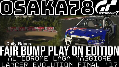 GT7 FAIR BUMP PLAY ON EDITION
