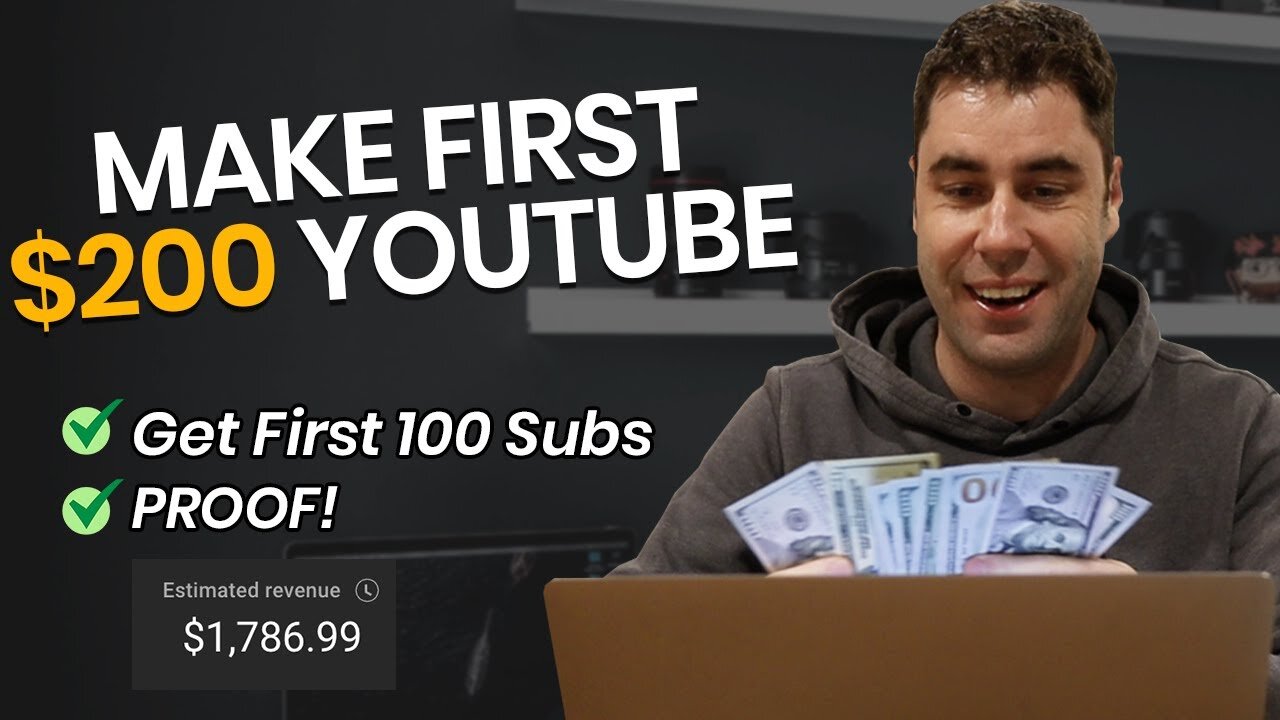 How To Make First 200 With Faceless Youtube Channel And Get First 100 Subscribers