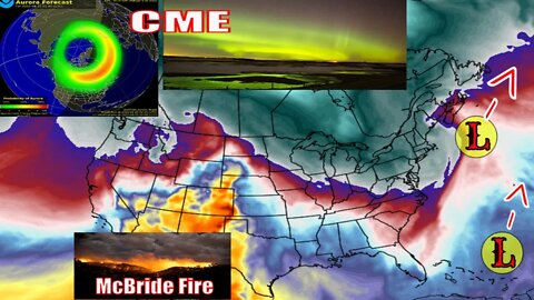 CME Update, McBride Fire Update, Northeast Storm Update & Tropical Wave?