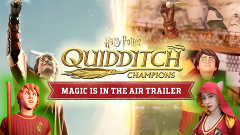 Reacting To NEW Quidditch Champions Trailer: The Magic Is In The Air | Video Game News