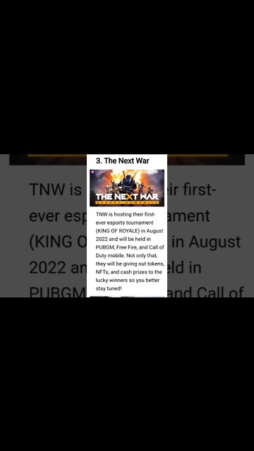 Top-Rated Web3 Games Featured in ESI Singapore 2022 #cryptomash #cryptomashnews #cryptonews #web3