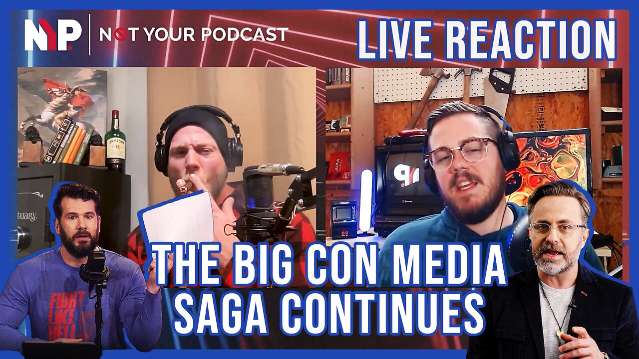 NYP Live Reaction - The Big ConMedia Saga Continues: Steven Crowder Responds to Jeremy Boreing