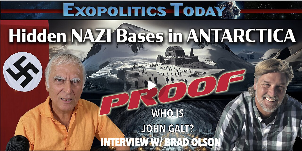 MICHAEL SALLA W/ BRAD OLSEN- Startling New Documents Reveal Nazi Germany’s Hidden Antarctica Bases