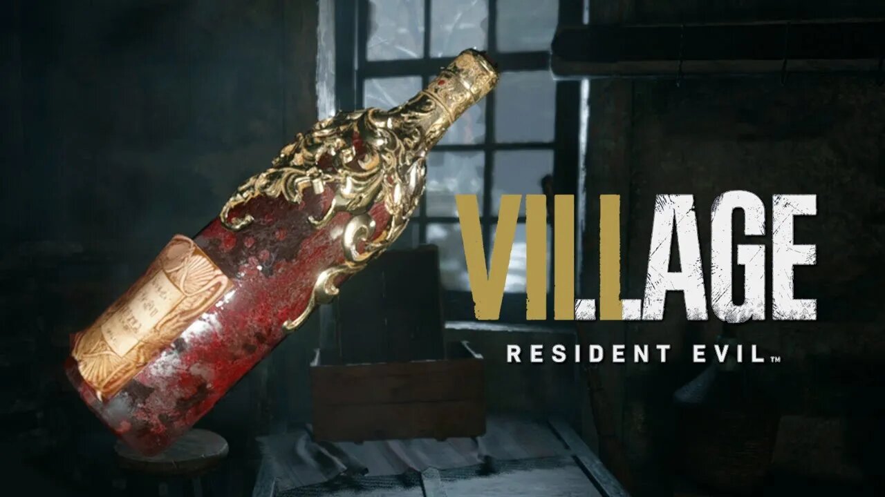 RESIDENT EVIL 8 VILLAGE #7 - A garrafa especial de vinho! (Áudio em inglês e legendas em PT-BR)