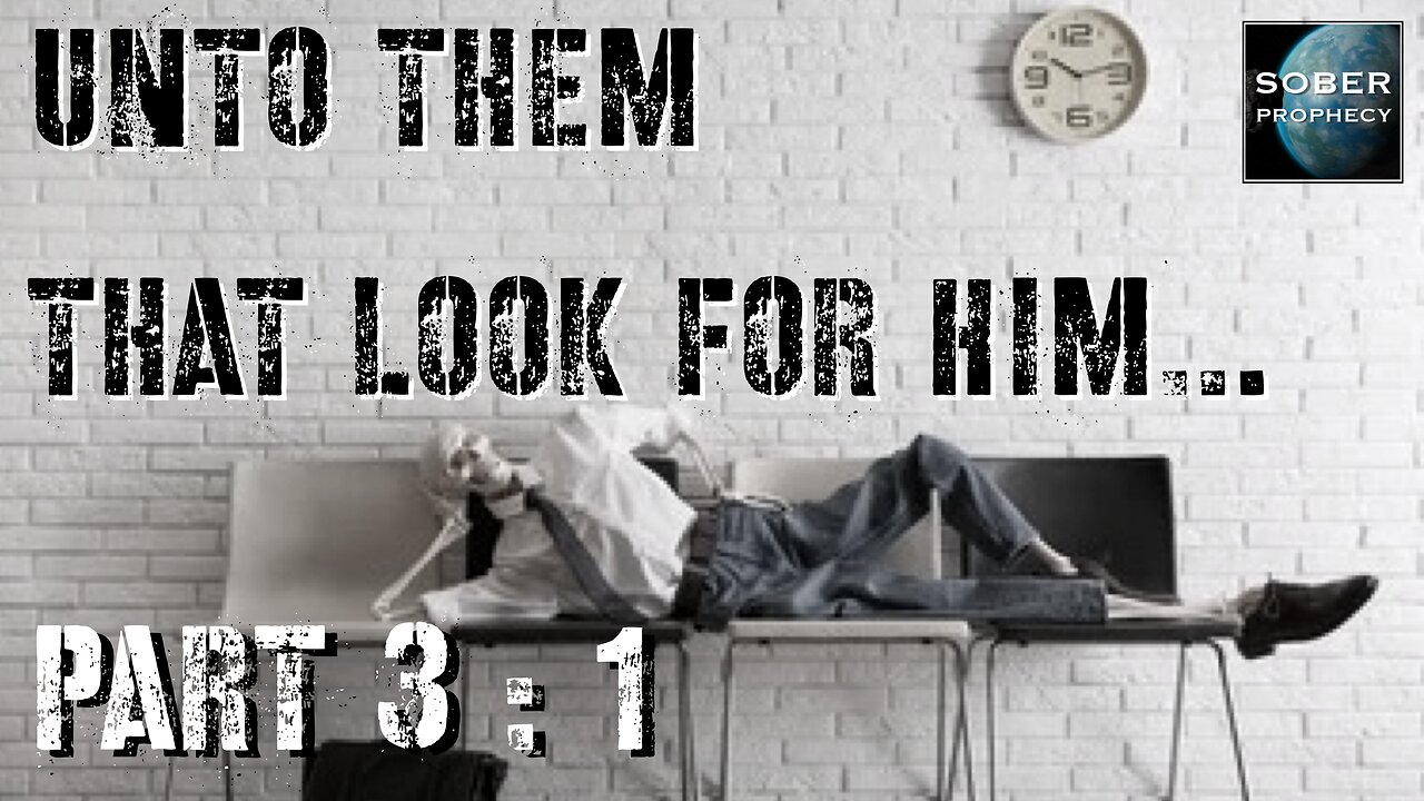 PART 3 : 1 - So, you think you’re going in the rapture.
