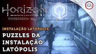 Horizon Forbidden West, Como resolver os puzzles da instalação de Latópolis | super dica PT-BR
