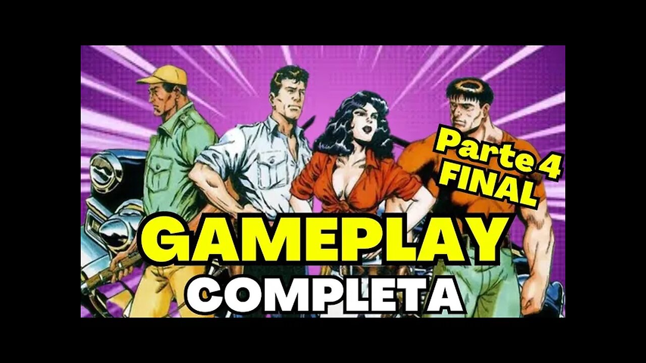 GAMEPLAY COMPLETA ATÉ ZERAR | Cadillacs and Dinosaurs (Arcade) - Parte 4 (Final)