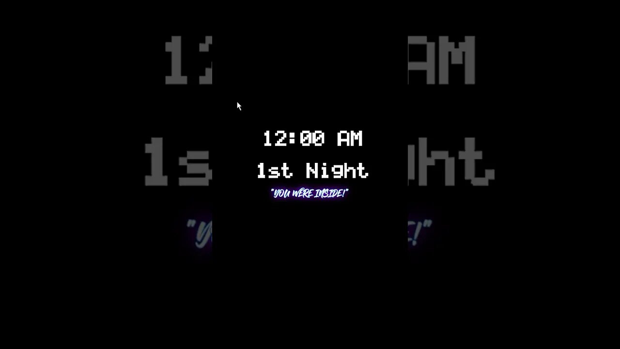 My FIRST TIME Playing FNAF 1! #fnaf1