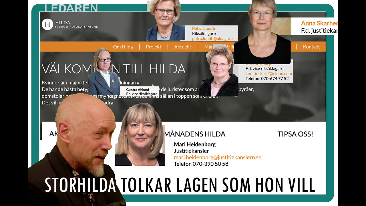 Ledaren 47: Storhilda tolkar lagen lite som hon vill