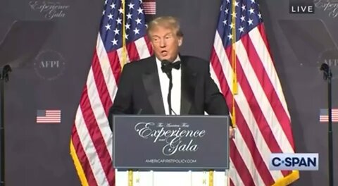 Trumps Speech Mar-a-Lago