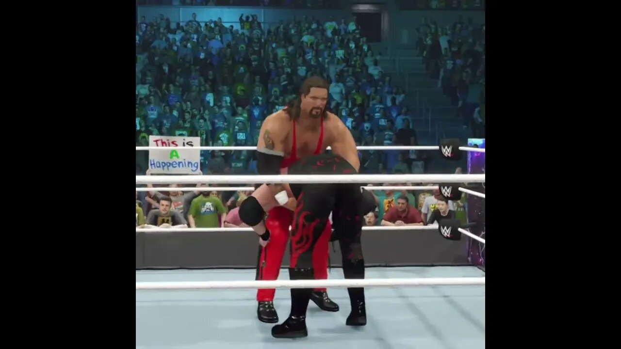 wwe 2k23 kevin nash jackknife powerbomb to kane wwe2k23 #wwe2k23gameplay