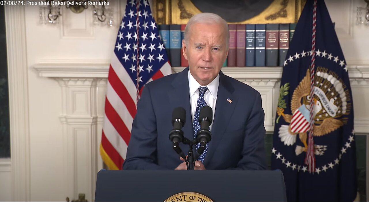 Joe Biden Remarks Special Counsel Classified Documents 2/8/24