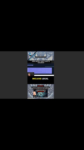 Does society truly love its children?