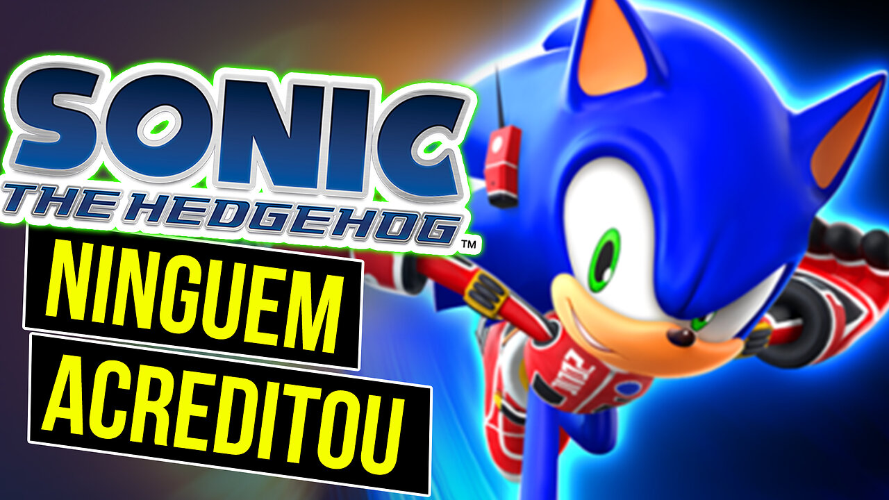 SONIC P-06 é o MELHOR JOGO NUNCA LANÇADO