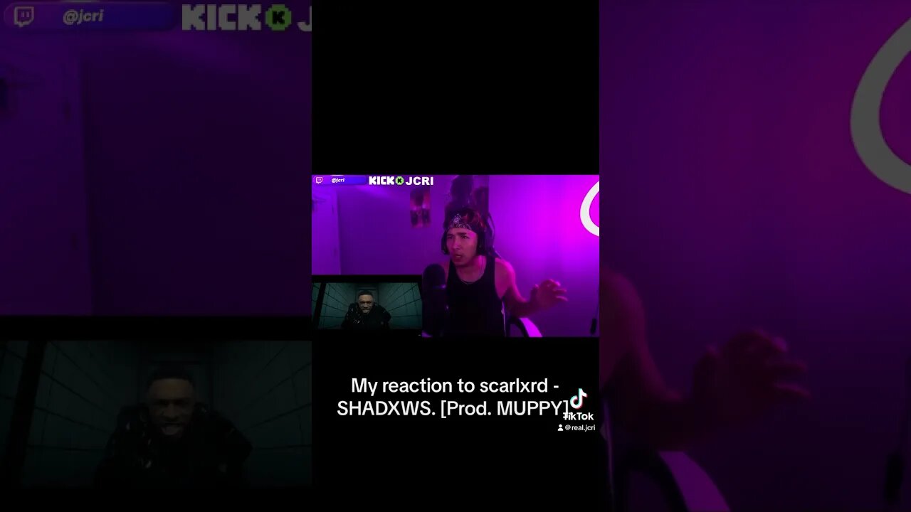 My reaction to scarlxrd - SHADXWS. [Prod. MUPPY]. #shorts