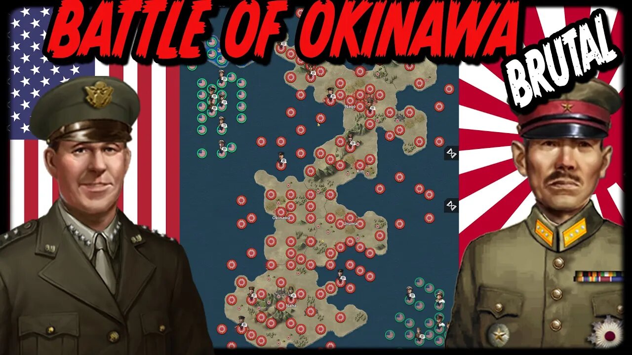 BATTLE OF OKINAWA BRUTAL! Great Patriotic War Mod