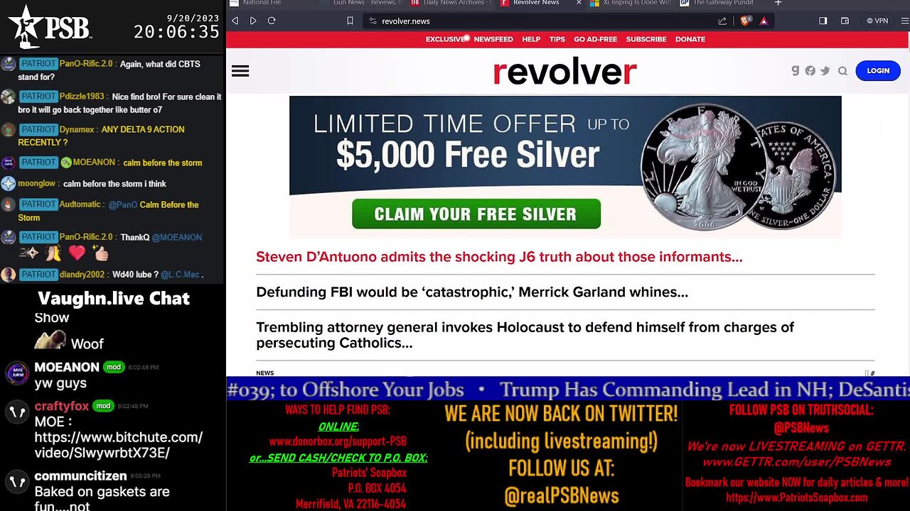 2023-09-20 20:00 EDT - Modern Day America: with LC Mac