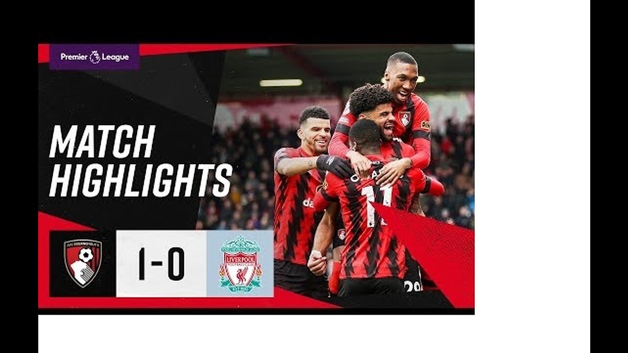 Billing nets winner as Salah misses penalty | AFC Bournemouth 1-0 Liverpool