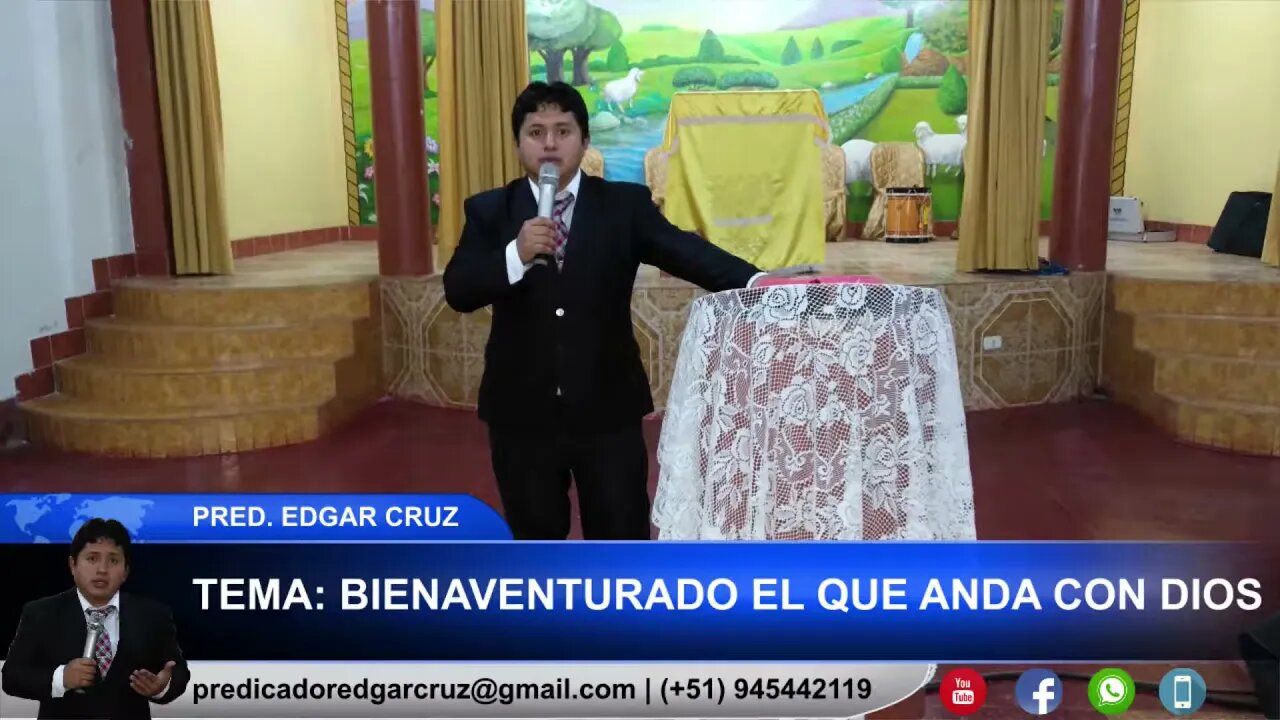 Bienaventurado el que anda con Dios - EDGAR CRUZ MINISTRIES
