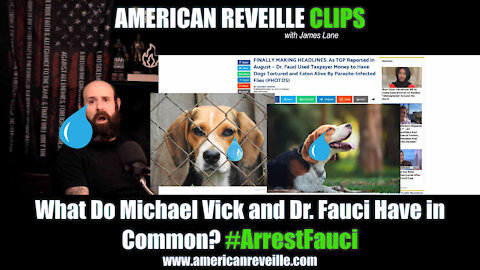 What Do Michael Vick and Dr. Fauci Have in Common? #ArrestFauci