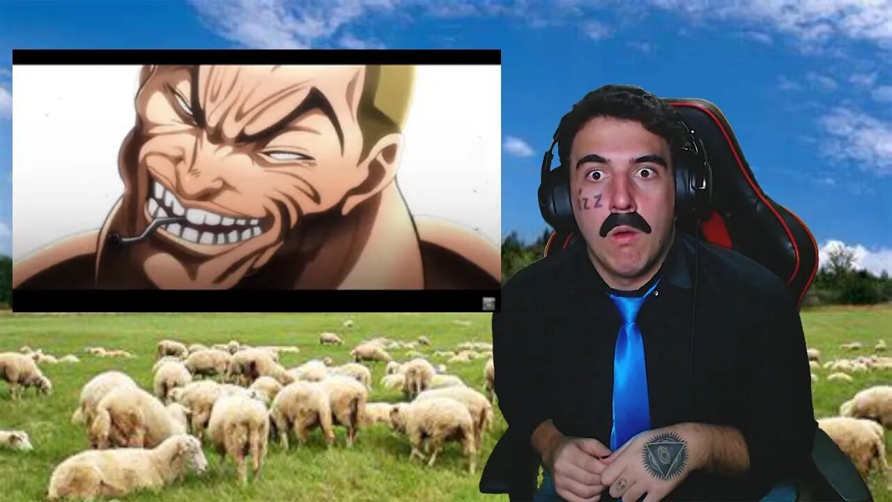 PASTOR REACT Goudou | Jack Hanma (Baki The Grappler) | Kaito