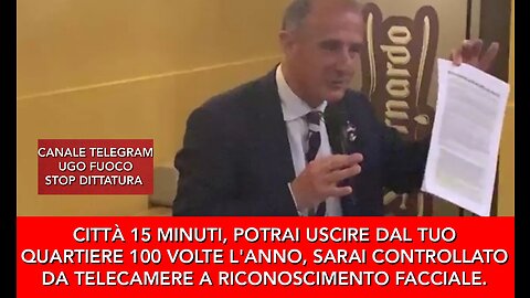 CITTÀ 15 MINUTI, POTRAI USCIRE DAL TUO QUARTIERE 100 VOLTE L'ANNO