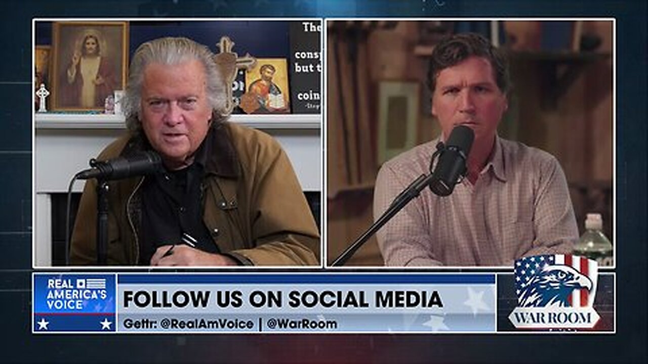 Bannon And Carlson Discuss The Future Of The American Nation With The 2024 Election Tomorrow