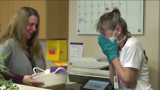 Custodian gets surprise send-off for Boston Marathon