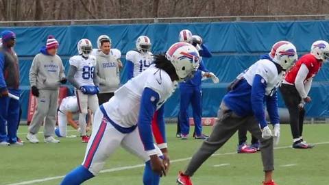 Sammy Watkins returns to Bills practice after nine week absence