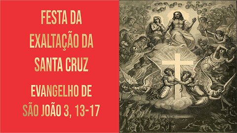 Evangelho da Festa da Exaltação da Santa Cruz Jo 3, 13-17