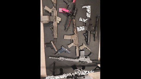 Too many guns or too small of a closet?