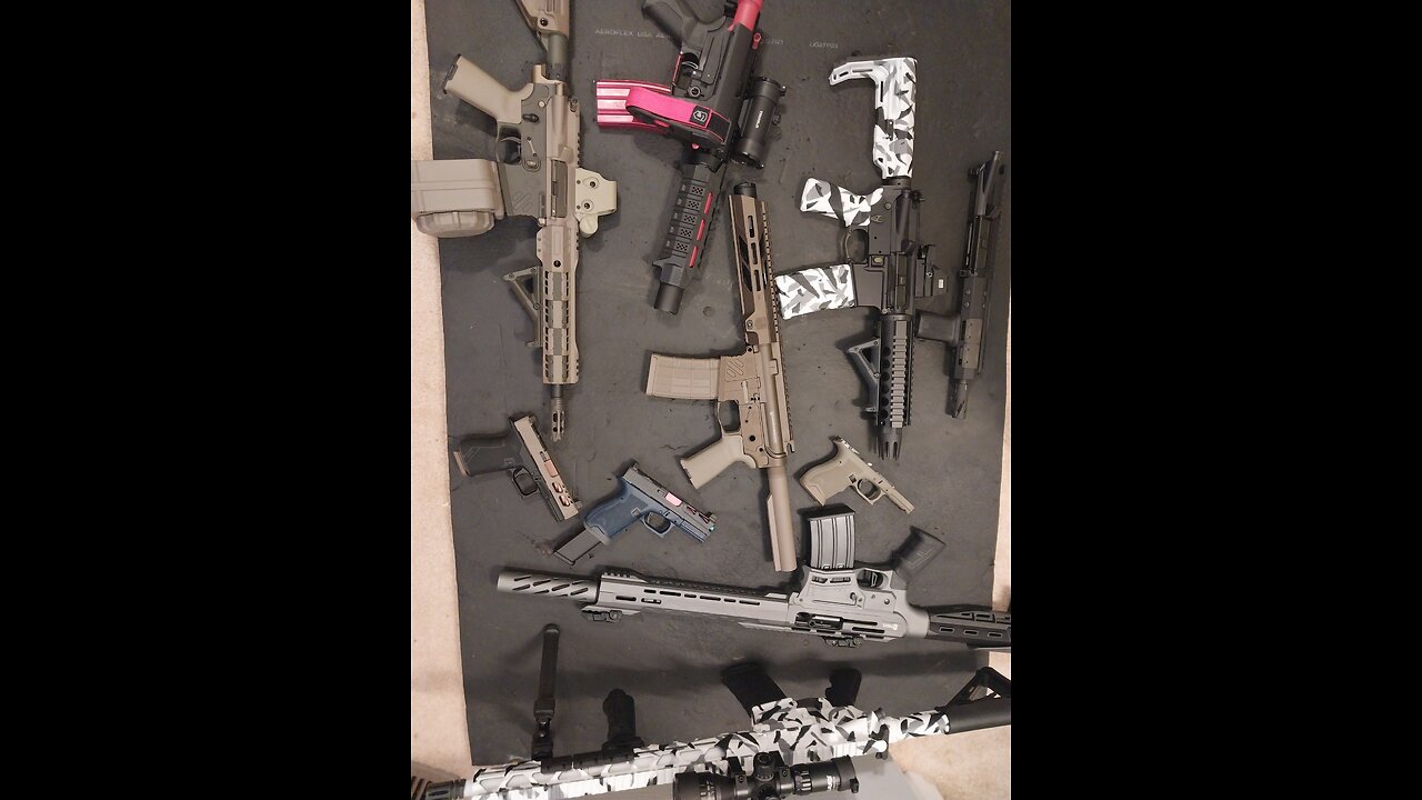 Too many guns or too small of a closet?