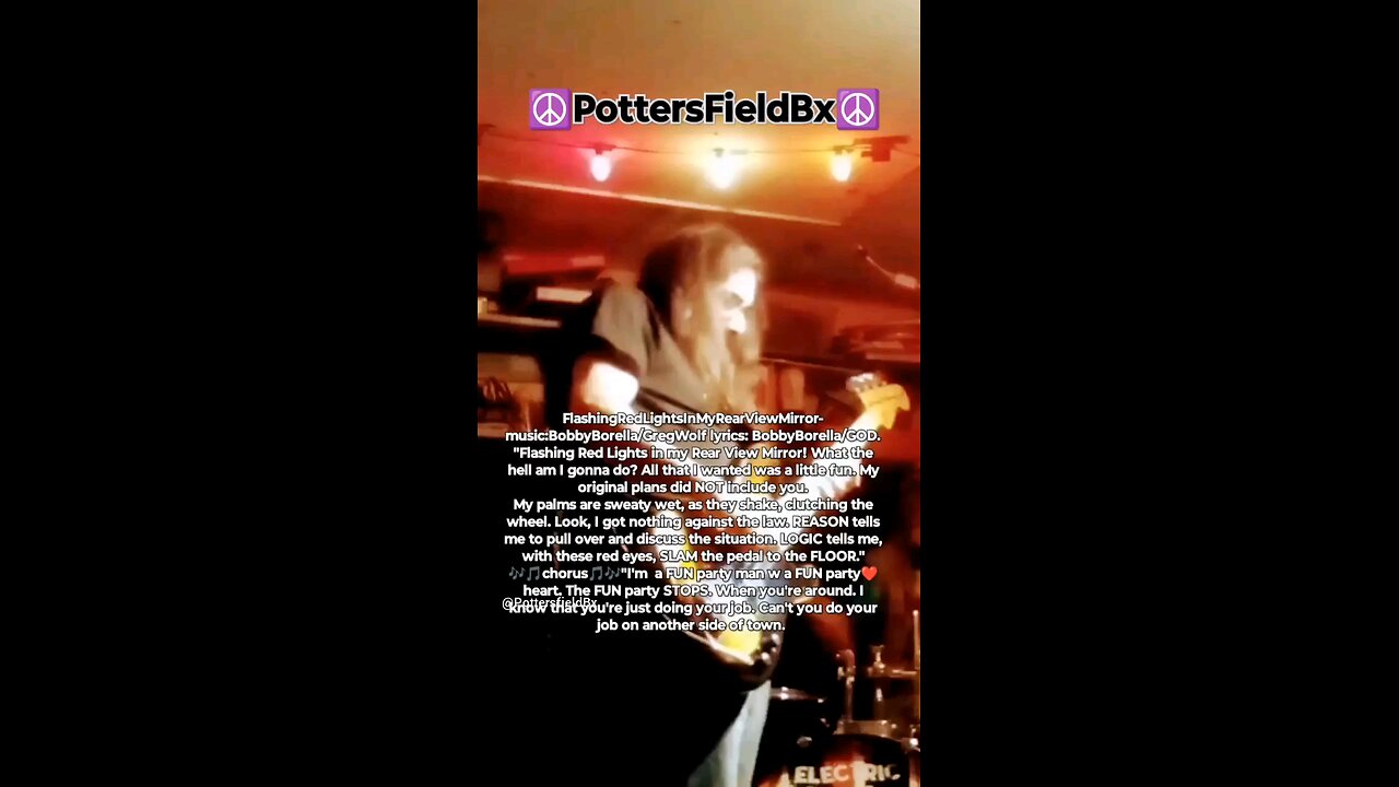 FlashingRedLightsInMyRearViewMirror by PottersFieldBx ThePeople'sBand