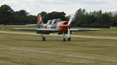 YAKOVLEV YAK-52 G-YOTS Yakovlev Yak-52 Soviet primary trainer aircraft which first flew in 1976.