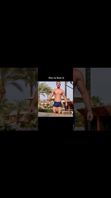 Rate his Natural Body 💪🏻 #shorts