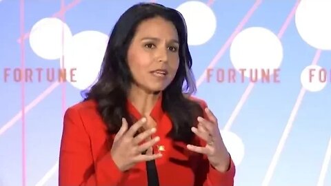 Tulsi Gabbard "I'm Calling For An End To Being The World's Police!"