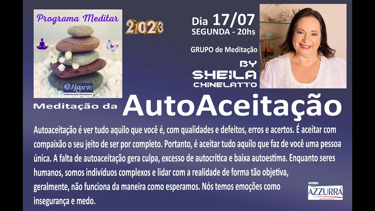 Programa Meditar By Sheila Chinelatto.