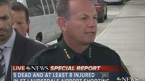 Sheriff discussing Ft. Lauderdale airport shooting