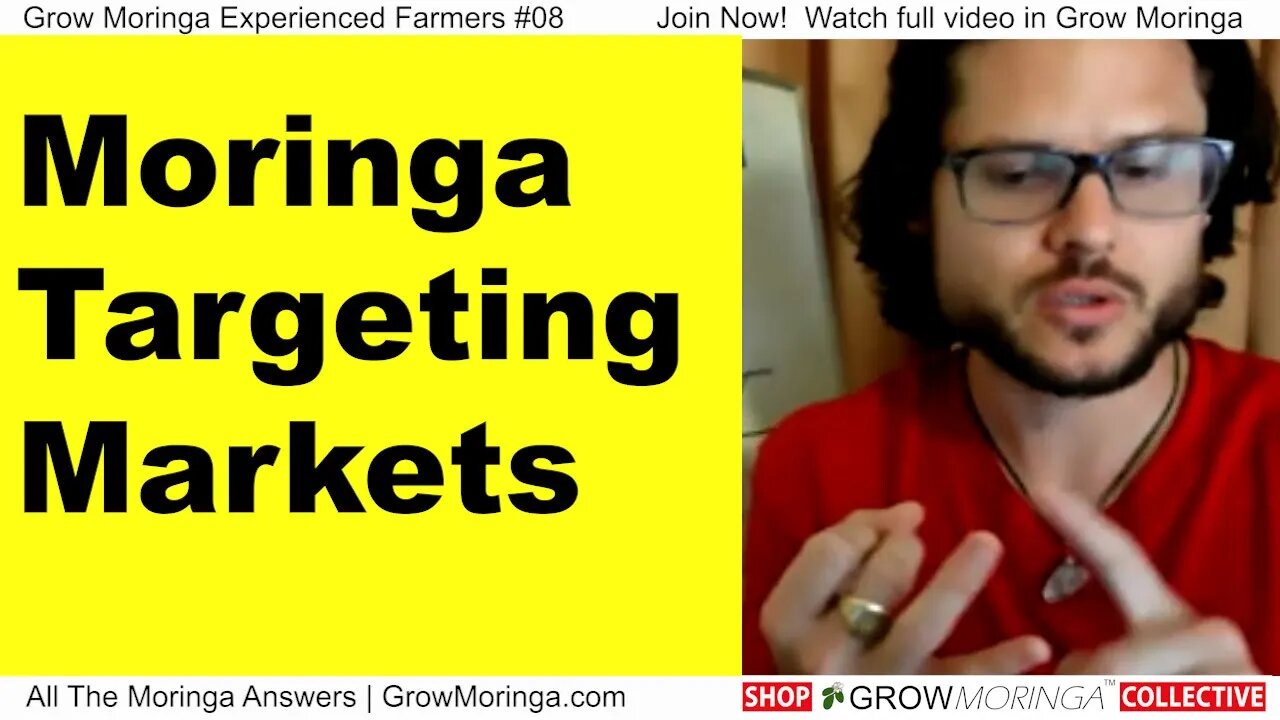 Moringa Targeting Markets