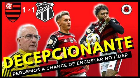 Flamengo PERDE a chance de encostar no Palmeiras e decepciona sua torcida que lotou o Maracanã