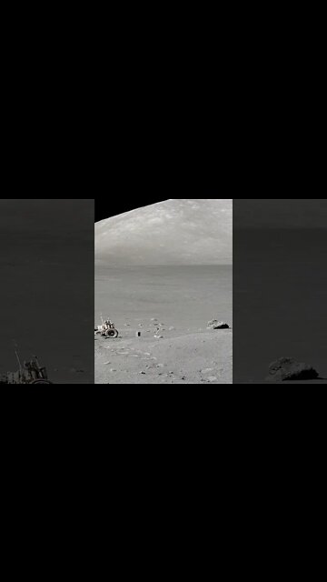 Som ET - 45 - Moon - Apollo 17 - Tracy's Rock and LRV #Shorts