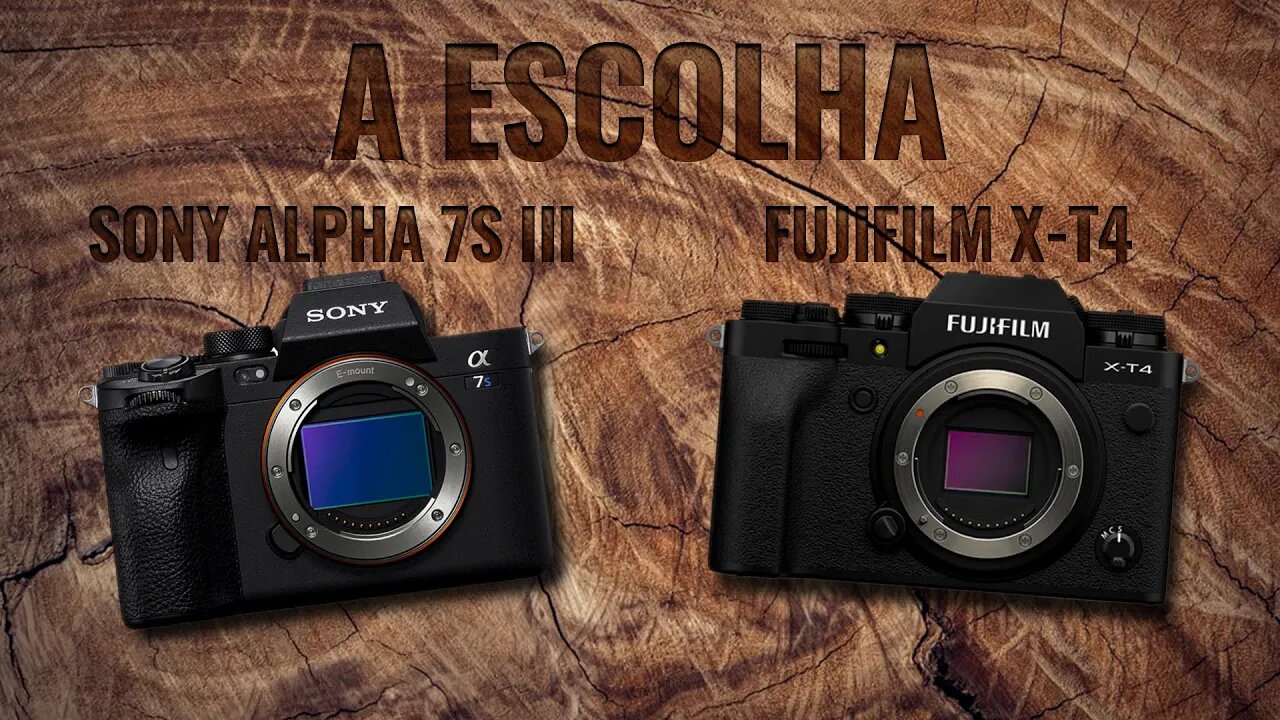 FUJIFILM X-T4 vs SONY ALPHA 7s III - UM FILME SÓ PARA USUÁRIOS SONY