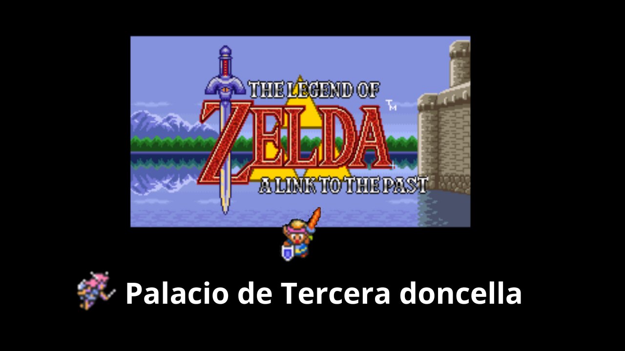 The legend of Zelda A link to the past - Palacio de Tercera doncella