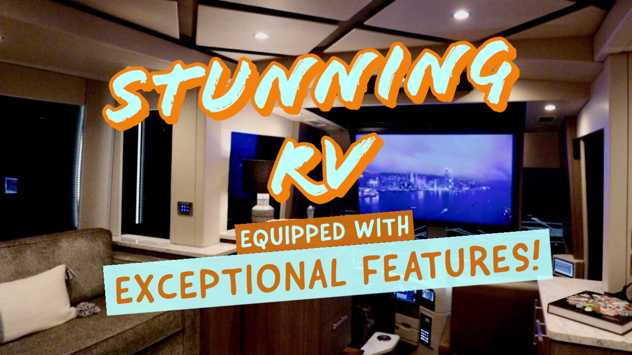 【RV Tour】Stunning RV - Equipped With Exceptional Features! Prevost Featherlite Coaches