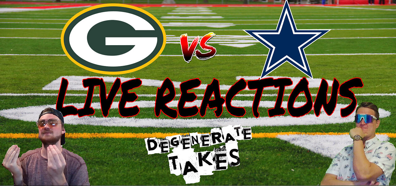 Degenerate Takes Live: Wild Card Showdown - Packers vs Cowboys