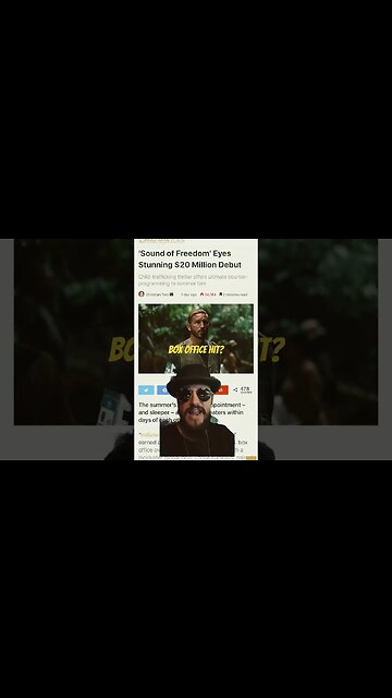 Sound Of Freedom To Be Big Hit At Box Office. Angel Studios #shorts