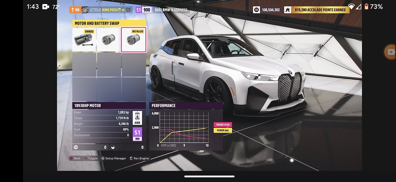 FH5 - AWD DRIFT TUNE 2022 BMW IX XDRIVE50