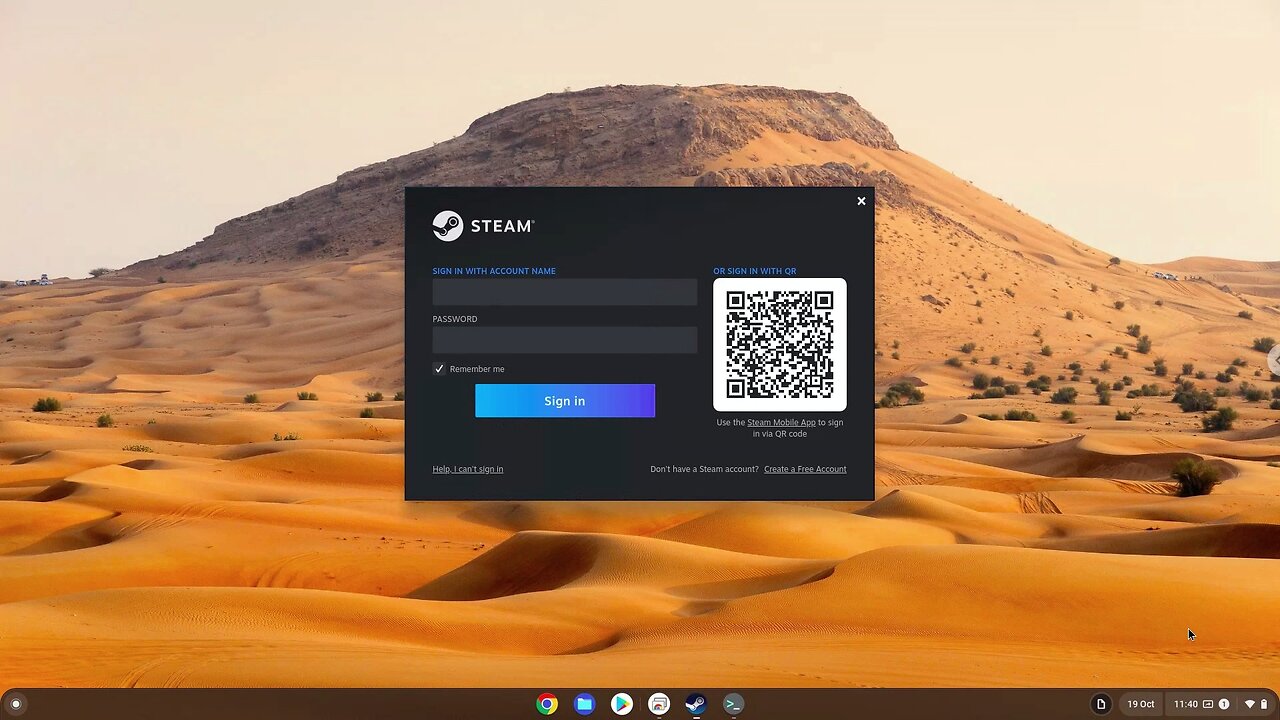 How to install Steam on a Chromebook