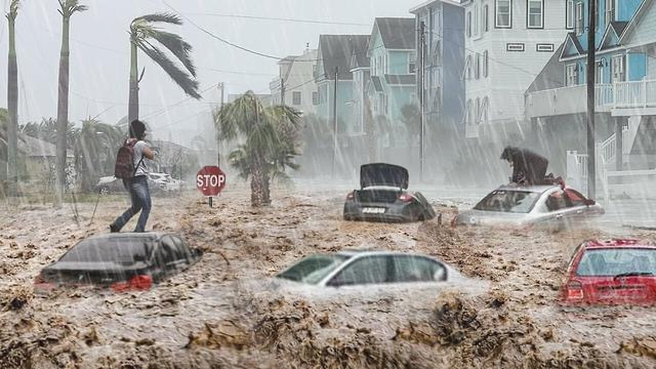 BAJA CALIFORNIA IN RUINS! HURRICANE HILARY DESTROYS MEXICO AND MOVES TO USA