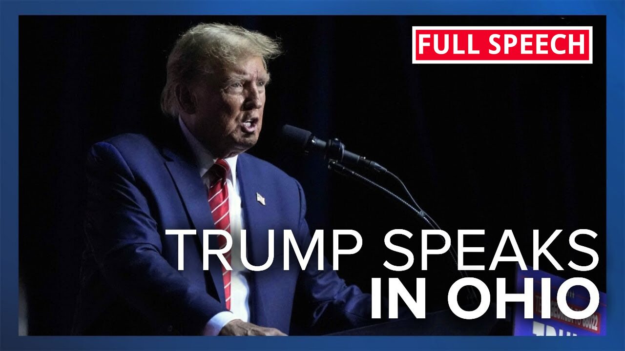 FULL SPEECH: Pres. Trump Speaks at "Buckeye Values PAC Rally" in Dayton, Ohio